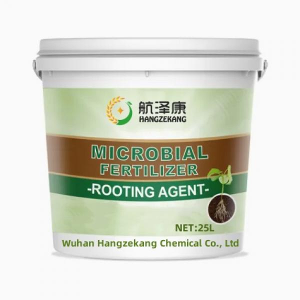 Microbial organic fertilizer with amino acid fish protein 